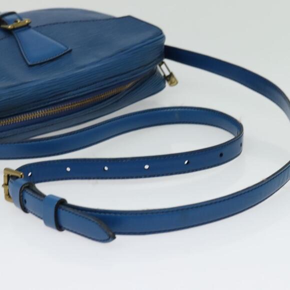 LOUIS VUITTON Epi June Feuille Shoulder Bag Blue M52155 - Picture 7 of 16